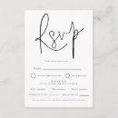 Search for food choice rsvp cards Black and white