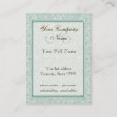 Search for lying business cards Damask