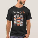 Search for sushi cat tshirts Japanese