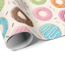 Search for donut wrapping paper Doughnut