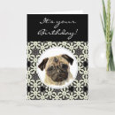 Search for pug dog birthday cards Animal