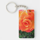 Search for rose flower key rings Orange