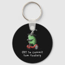 Search for commit key rings Whimsical frog wizard