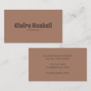 Search for chocolate business cards Simple