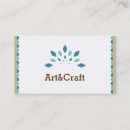 Search for arts and crafts business cards Artist