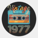 Search for vintage cassette tape stickers Retro