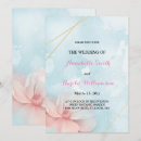 Search for floral frame wedding invitations Blue