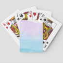 Search for hand painted playing cards Blue