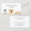 Search for dog sitting business cards Cats