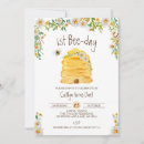 Search for happy first bee day invitations For kids