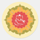 Search for indian mandala stickers Ganesha