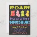 Search for roar birthday invitations Dinosaur dig party