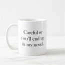 Search for funny writer mugs Novel