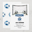 Search for soccer birthday invitations Boy