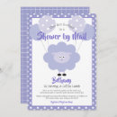 Search for purple grey invitations Gender neutral