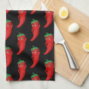 Search for red and black tea towels Cartoon