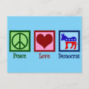 Search for democratic postcards Vote blue