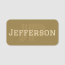 Search for golden name tags Elegant