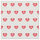 Search for red and white hearts fabric Girly