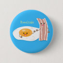 Search for bacon badges Cute