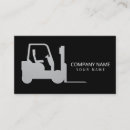 Search for forklift business cards Haulage