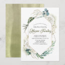 Search for hydrangea shower invitations Geometric
