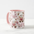 Search for valentines day teddy bear mugs Red
