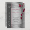 Search for burgundy grey invitations Red