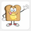Search for funny toast stickers Bread