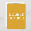 Search for twin birth announcement cards Gender neutral