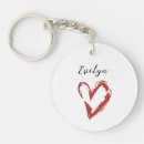 Search for glitter heart key rings Stylish