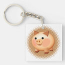 Search for cute pig key rings Piggy