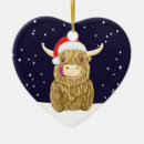 Search for scottish highland cow christmas tree decorations Scotland