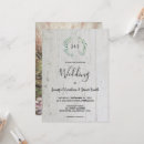 Search for rustic watercolor wedding invitations Wood