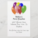 Search for balloon flyers Party