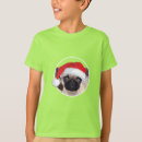 Search for pug kids tshirts Xmas