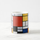 Search for mondrian mugs Primary colours