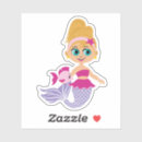 Search for blonde mermaid stickers For kids
