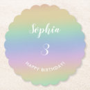 Search for pastel coasters Rainbow