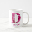 Search for alphabet letter d mugs Floral