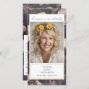 Search for memorial keepsake cards In loving memory