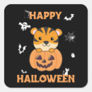 Search for happy tiger stickers Halloween