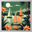 Search for vintage beach posters Tropical