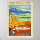 Search for new zealand travel posters Queenstown