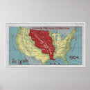 Search for louisiana state map posters History