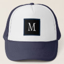 Search for initial monogram hats Dad