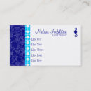 Search for sea shell business cards Pearl
