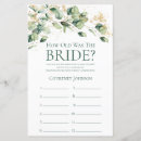 Search for how old was bride Botanical
