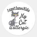 Search for funny cat saying stickers Pet lover