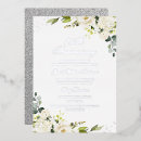 Search for 25th anniversary celebration invitations Floral